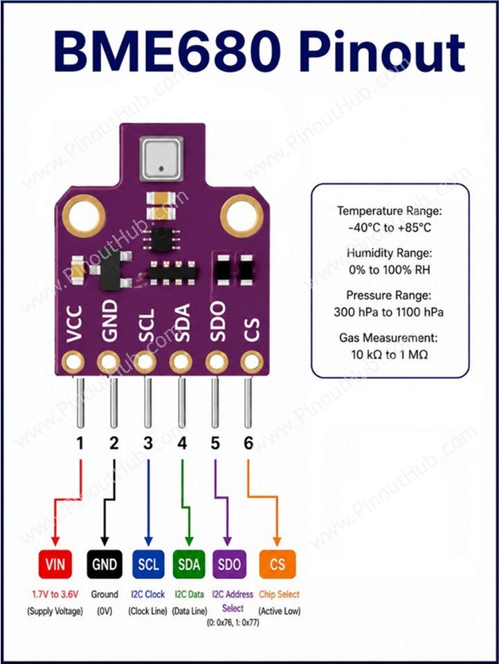 Bme680 pinout