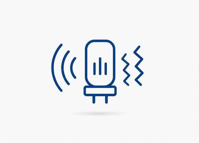 Sound and vibration sensors